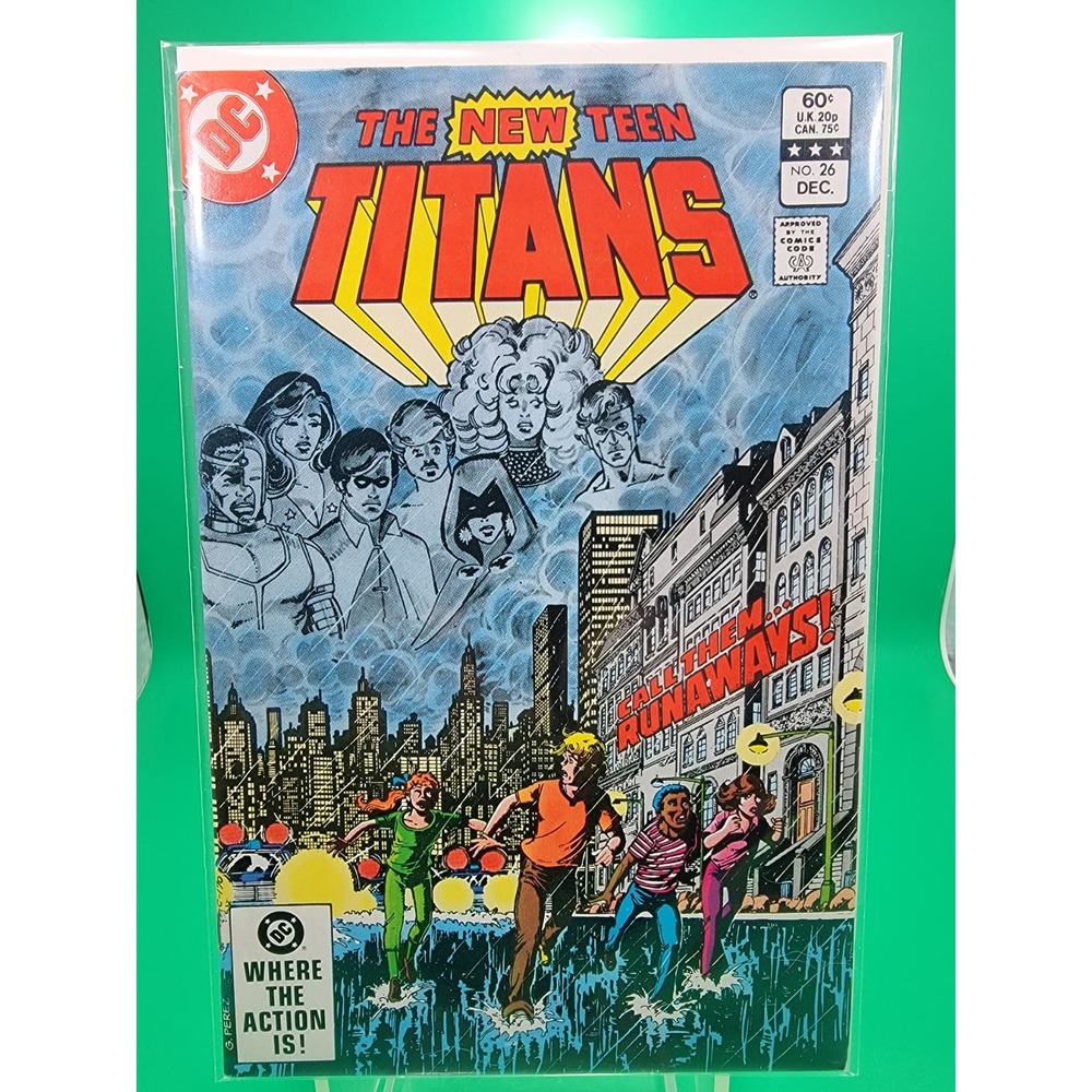 The New Teen Titans #26 1982 DC Comics Direct 1st Appearance Terra